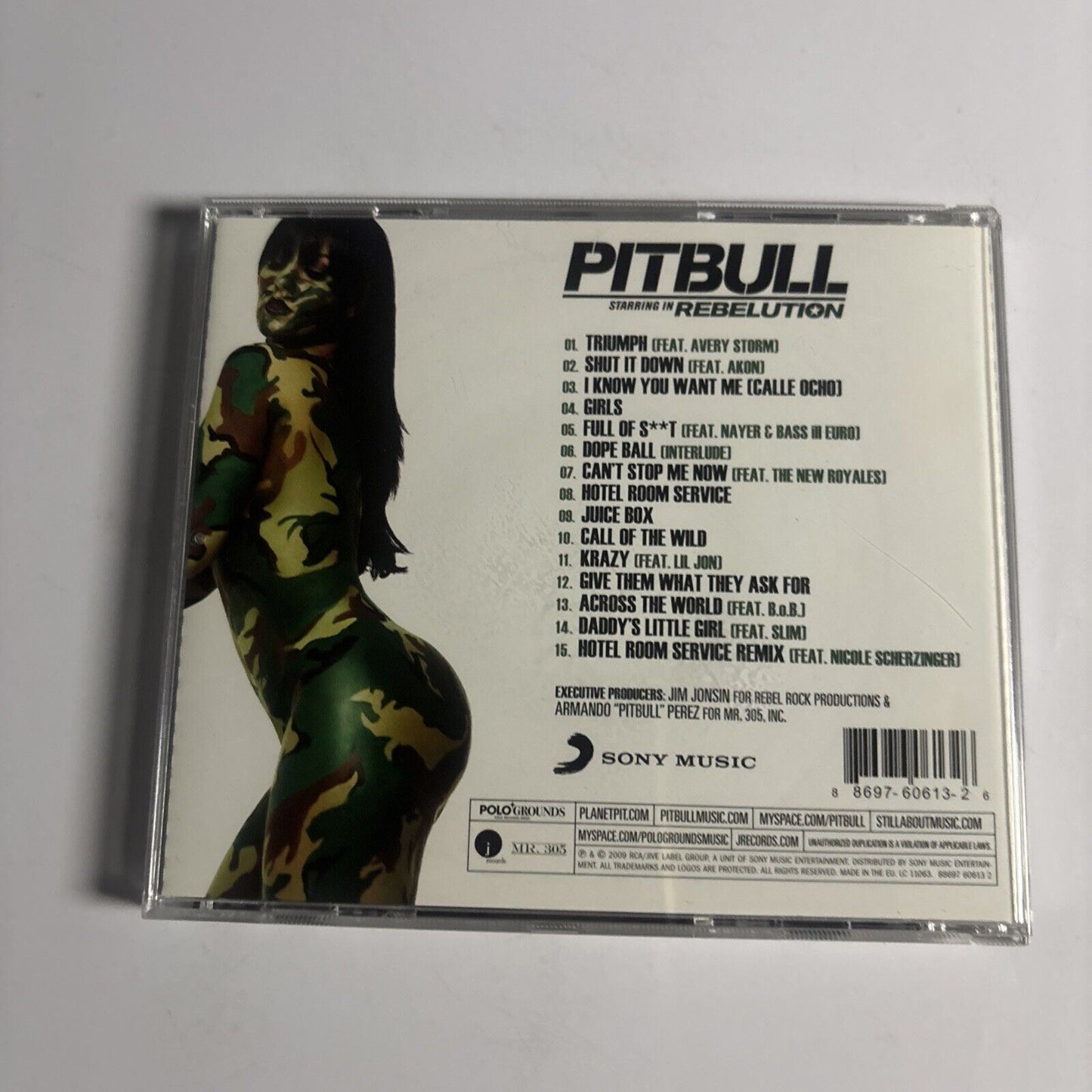Pitbull – Rebelution (CD, 2010)