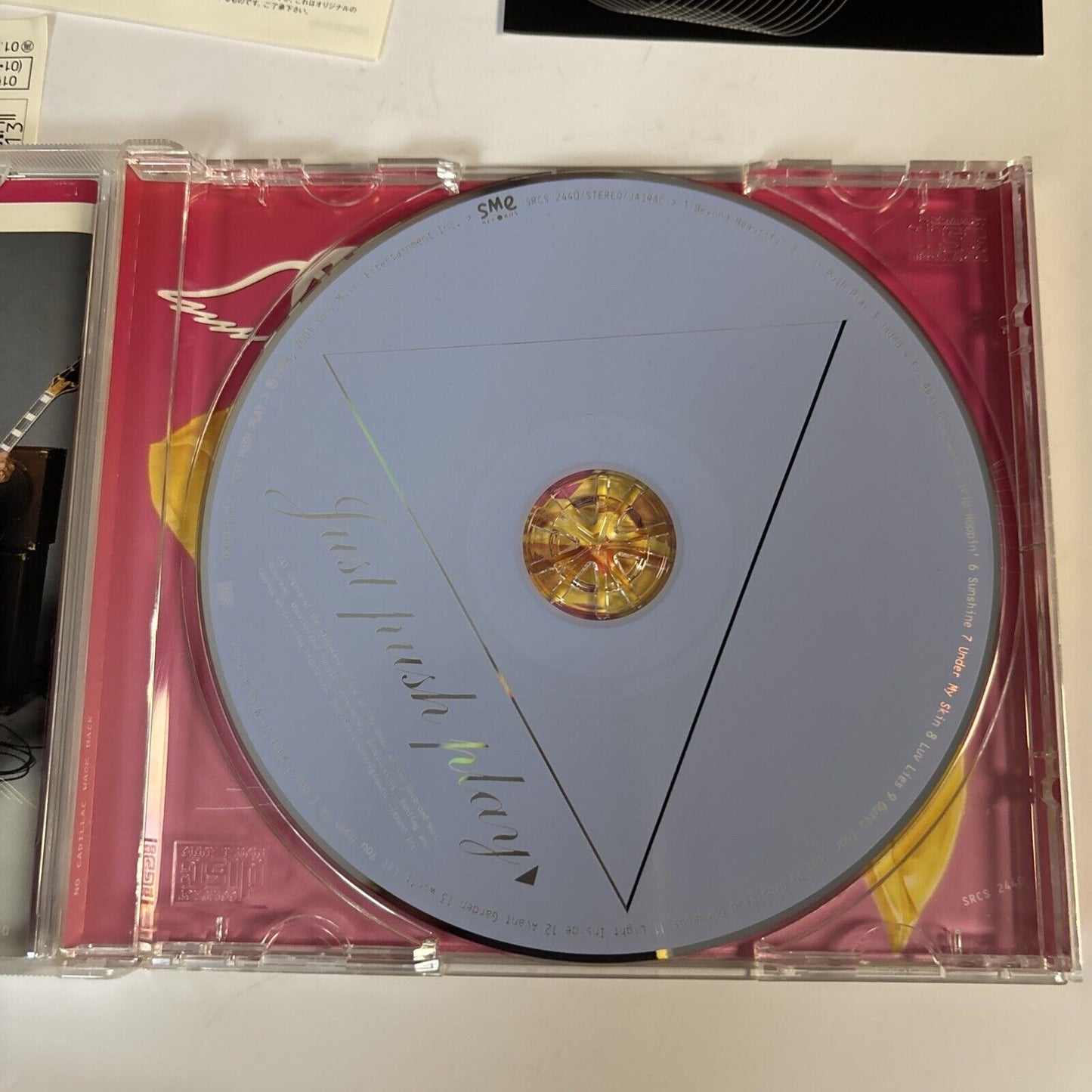 Aerosmith – Just Push Play (CD, 2001) srcs-2440 Japan obi, sticker