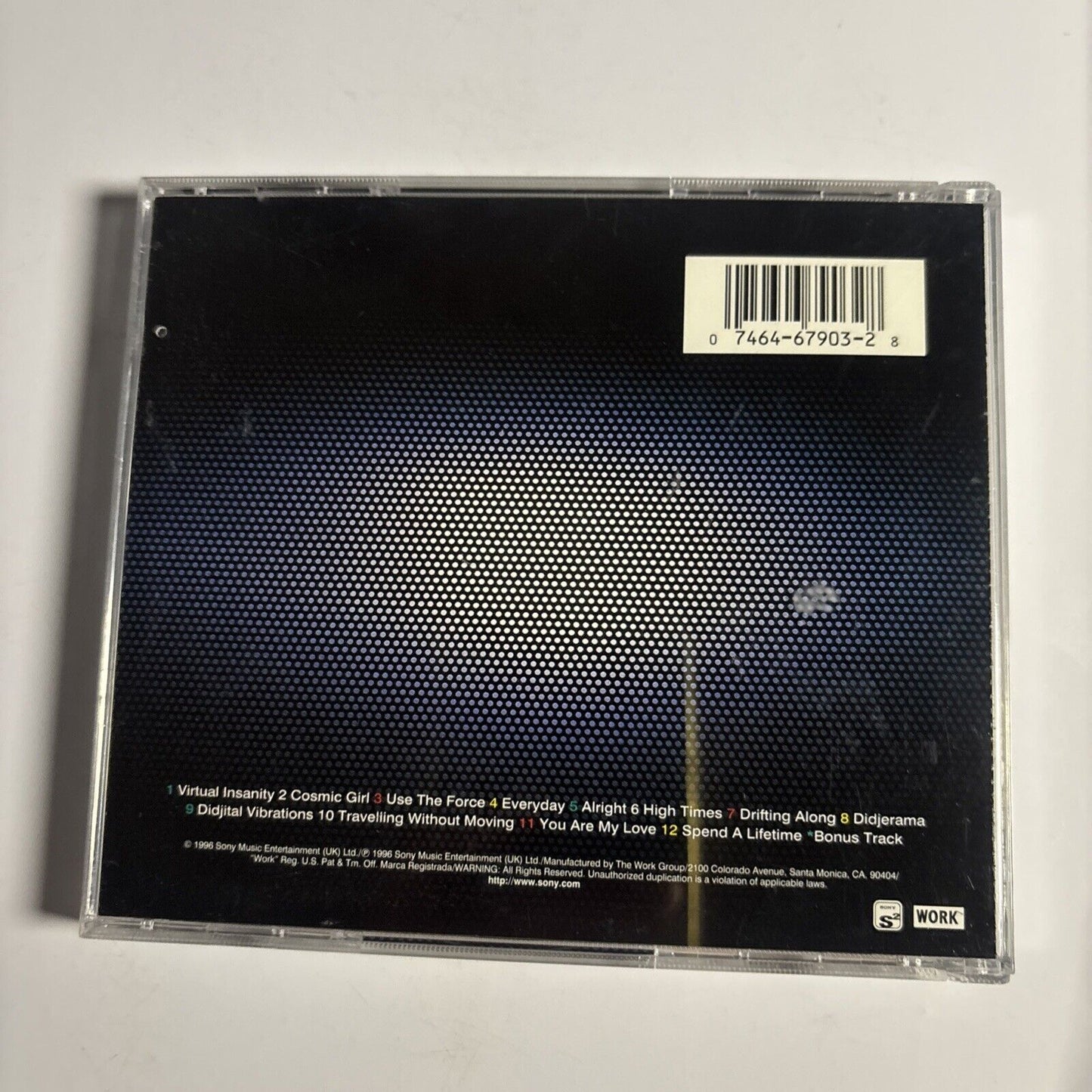 Jamiroquai – Travelling Without Moving (CD, 1996) OK 67903
