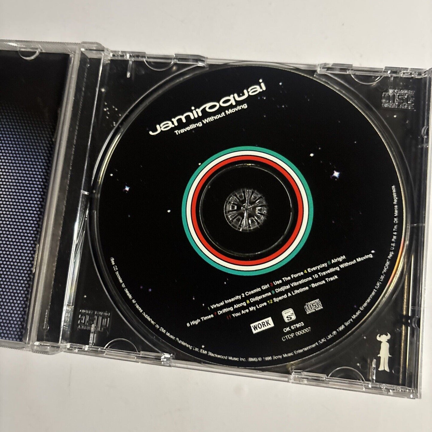 Jamiroquai – Travelling Without Moving (CD, 1996) OK 67903