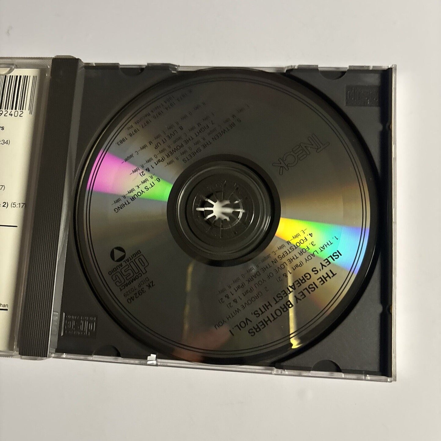 The Isley Brothers – Isley's Greatest Hits Volume 1 (CD, 1984) ZK 39240