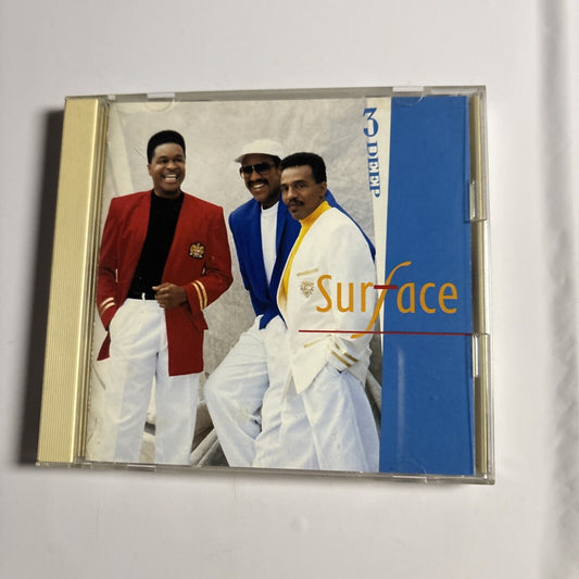 Surface – 3 Deep (CD, 1990) cscs-5273 Japan