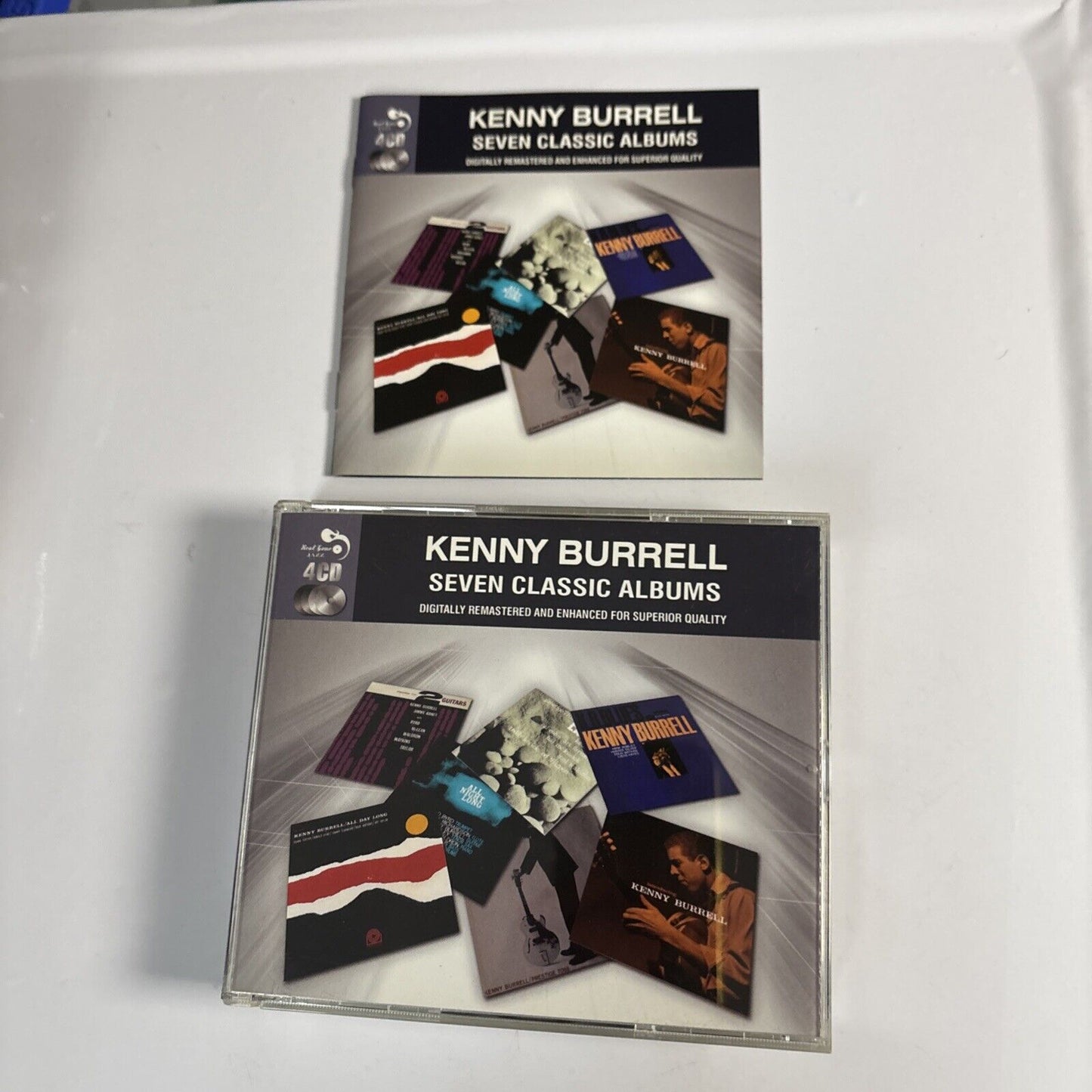 Kenny Burrell – Seven Classic Albums (CD, 2013, 4-Disc) RGJCD342