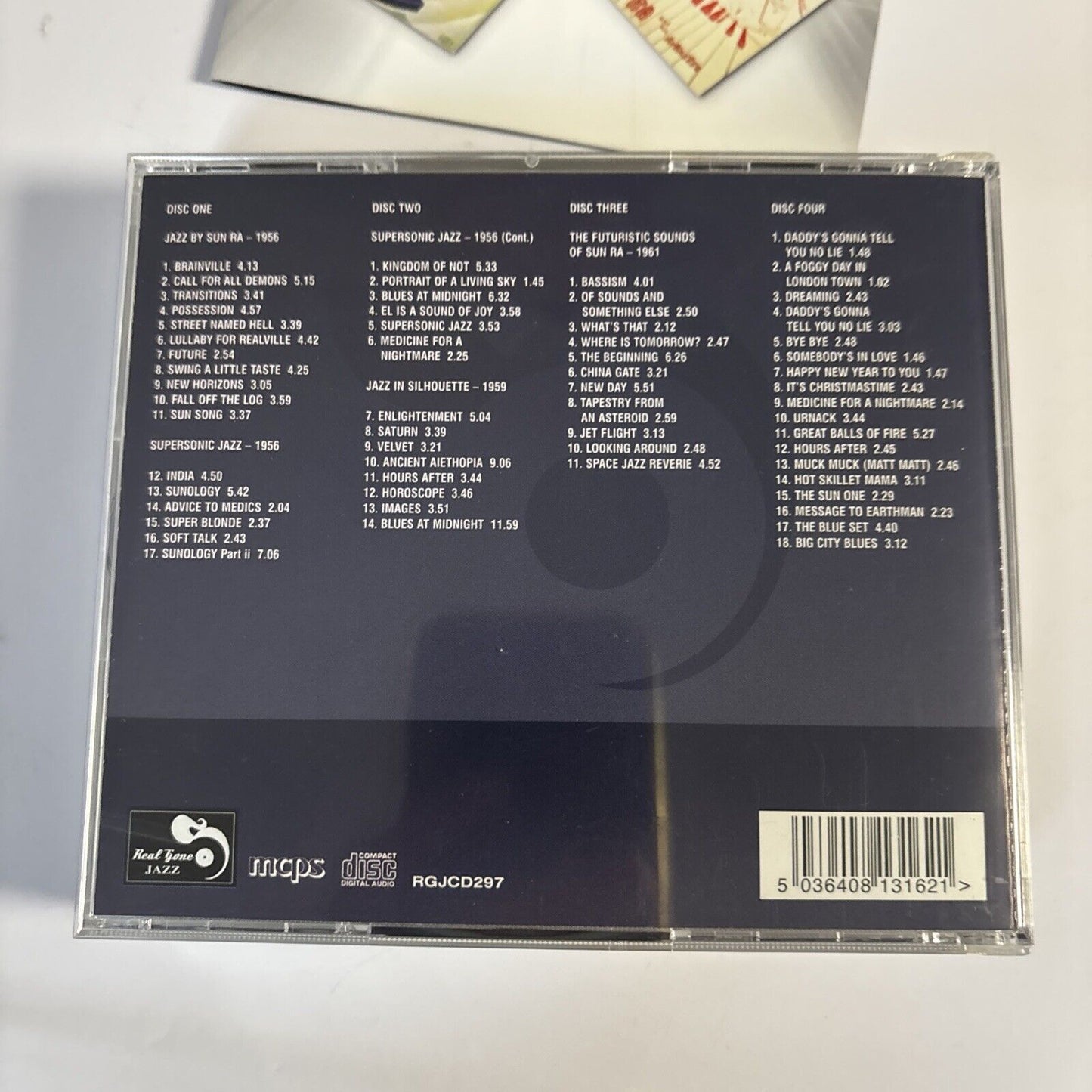 Sun Ra – Four Classic Albums Plus Bonus Singles (CD, 2019, 4-Disc) RGJCD297