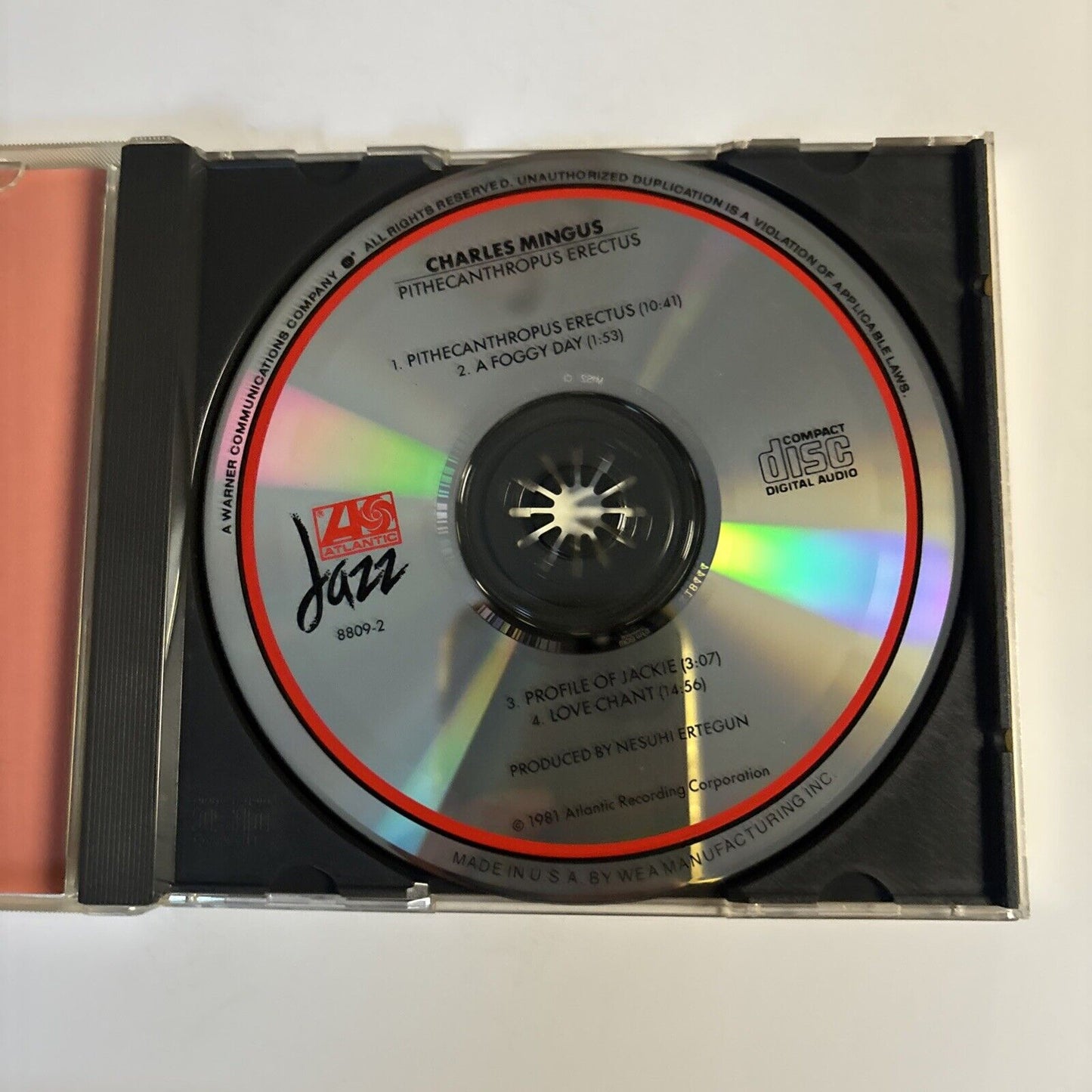 Charles Mingus – Pithecanthropus Erectus (CD, 1987) 2523494