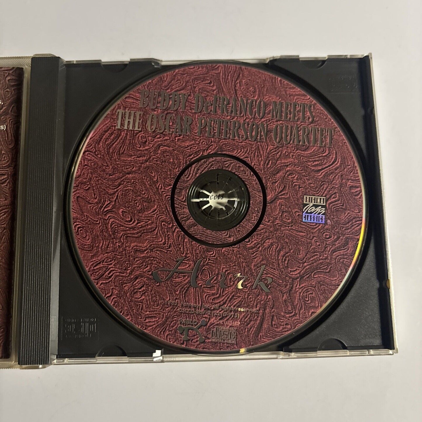 Buddy DeFranco Meets The Oscar Peterson Quartet – Hark (CD, 1995)