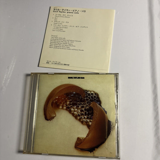 Cecil Taylor – Solo (CD, 1999) abcj-3 Japan