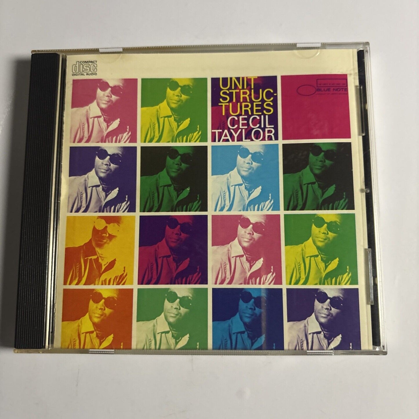 Cecil Taylor – Unit Structures (CD, 1987) CDP 7 84237 2