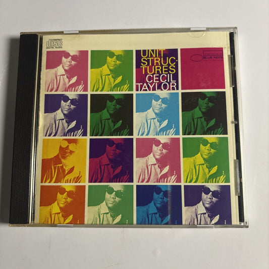 Cecil Taylor – Unit Structures (CD, 1987) CDP 7 84237 2