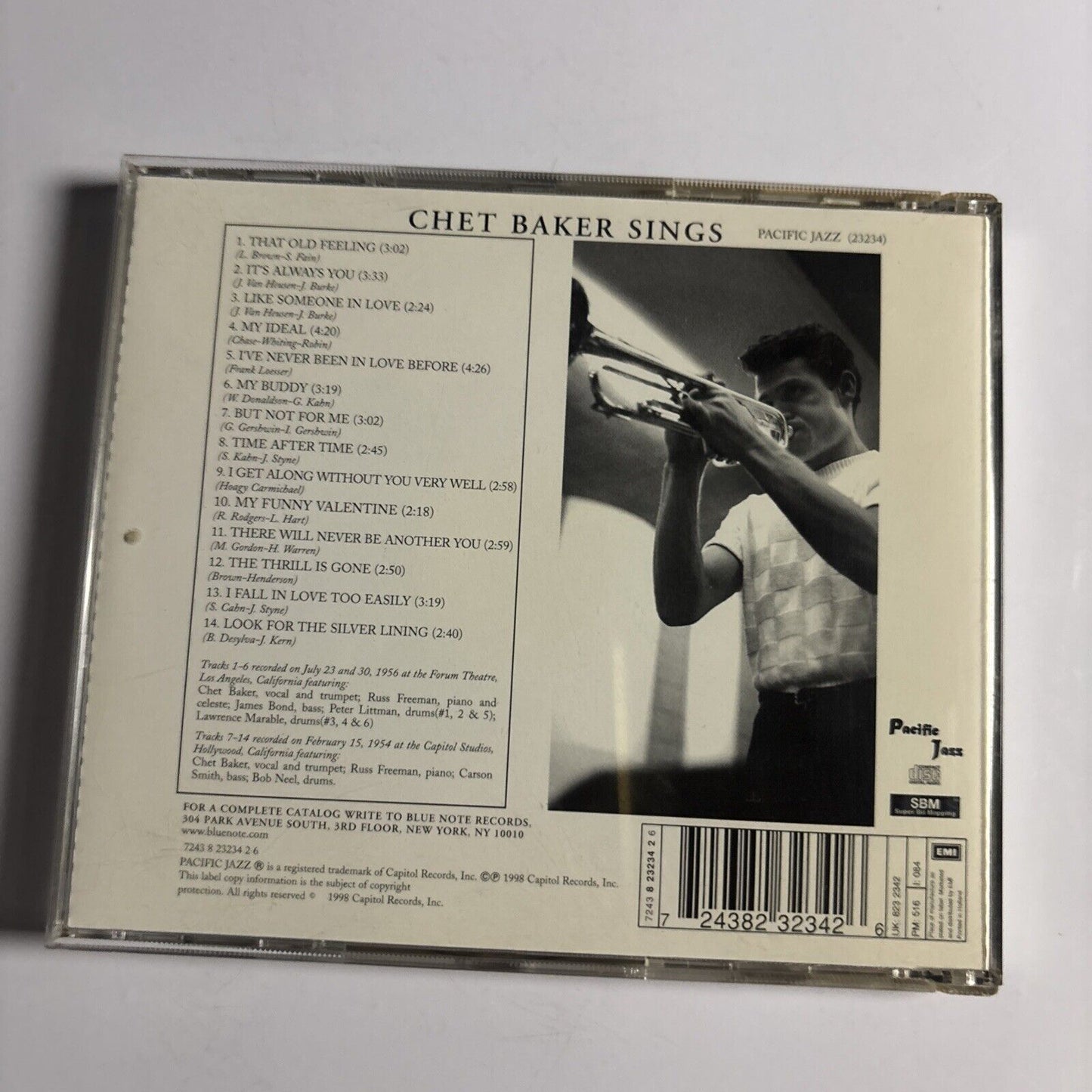 Chet Baker – Chet Baker Sings (CD, 1998)