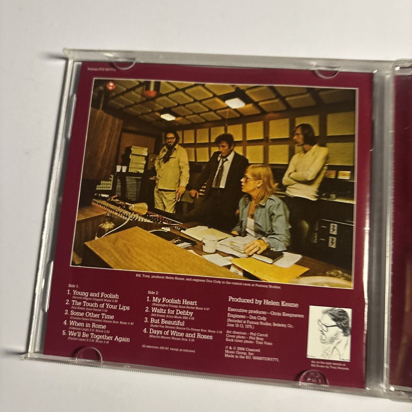 Tony Bennett / Bill Evans – The Tony Bennett Bill Evans Album (CD, 1975)