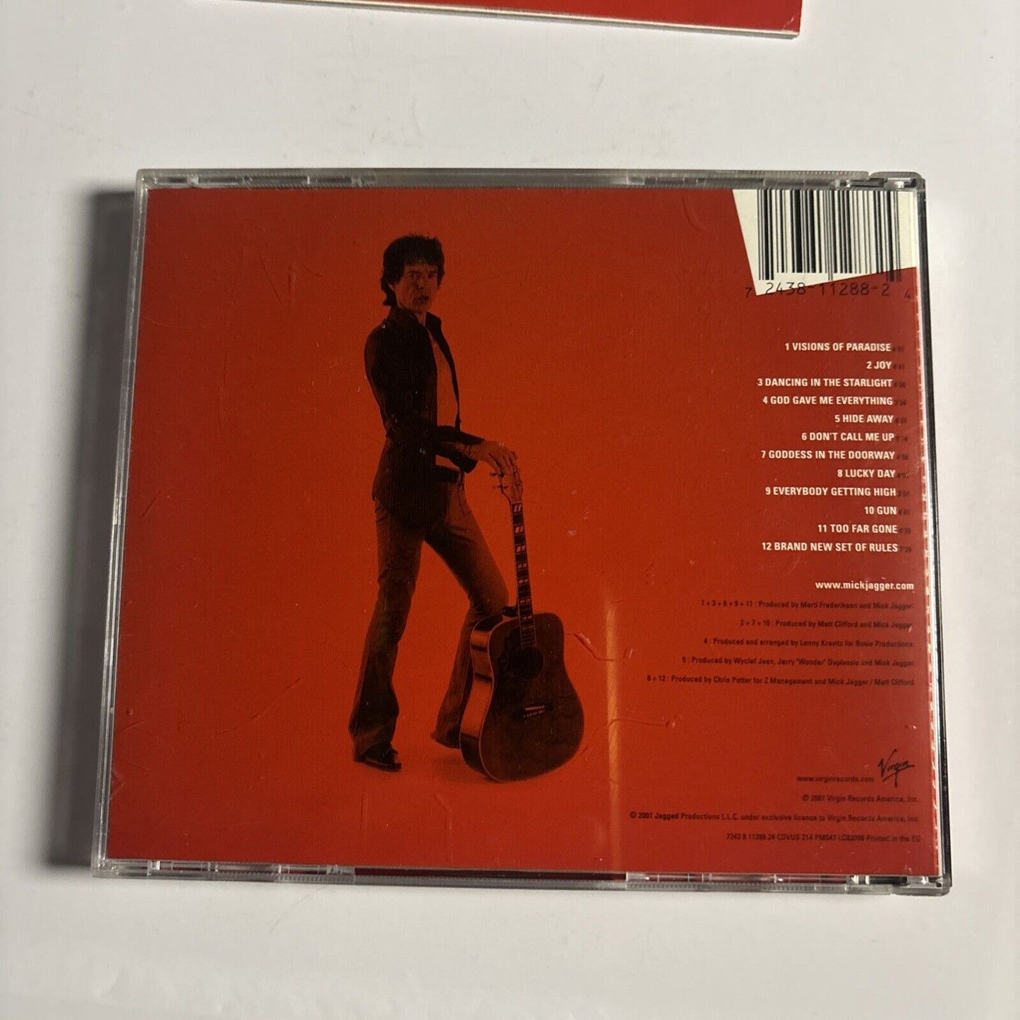 Mick Jagger – Goddessinthedoorway (CD, 2001)