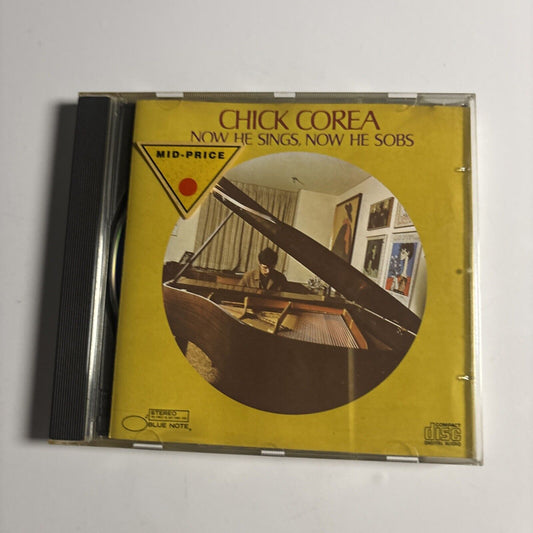 Chick Corea – Now He Sings, Now He Sobs (CD, 1988) CDP 7 90055 2