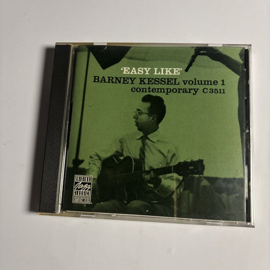 Barney Kessel – Volume 1 Easy Like (CD, 1988) OJCCD-153-2