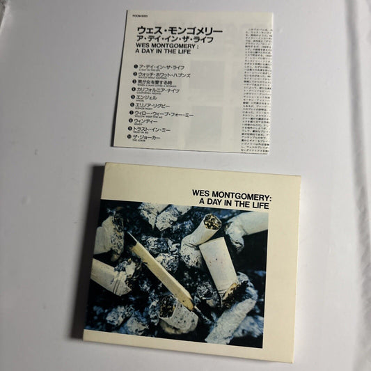 Wes Montgomery – A Day In The Life (CD, 1992) pocm-5001 Japan