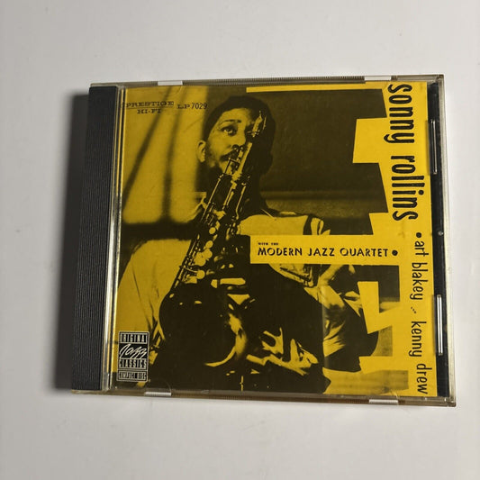 Sonny Rollins With The Modern Jazz Quartet (CD, 1989) OJCCD-011-2