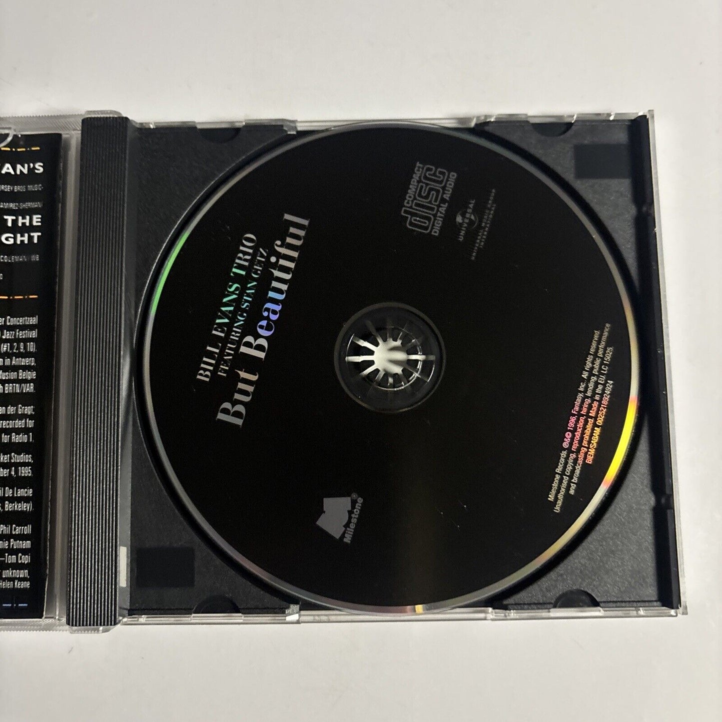 The Bill Evans Trio Featuring Stan Getz – But Beautiful (CD, 2006)