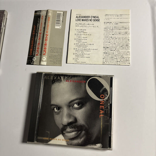 Alexander O'Neal – Love Makes No Sense (CD, 1993) pocm-1016 Japan obi