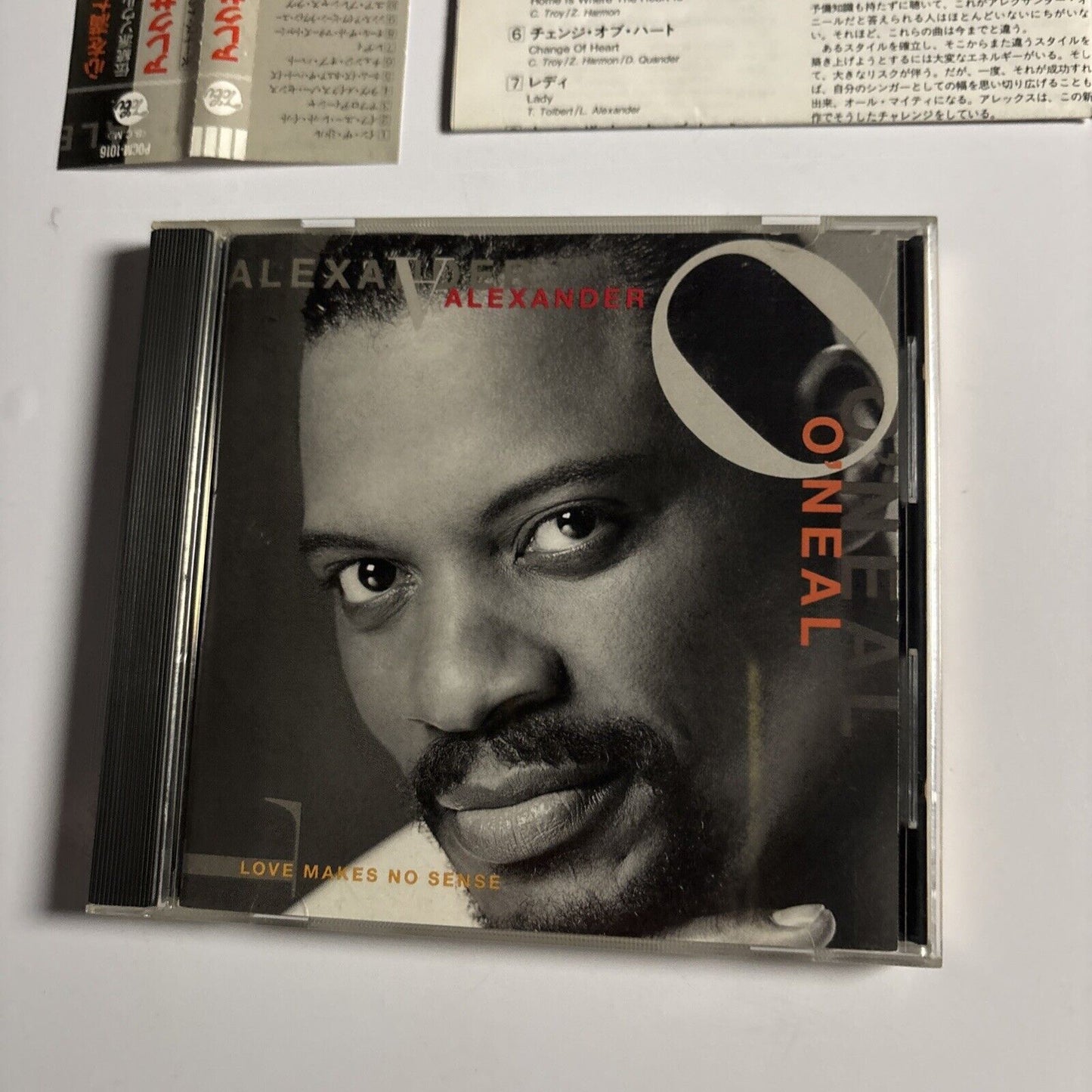 Alexander O'Neal – Love Makes No Sense (CD, 1993) pocm-1016 Japan obi