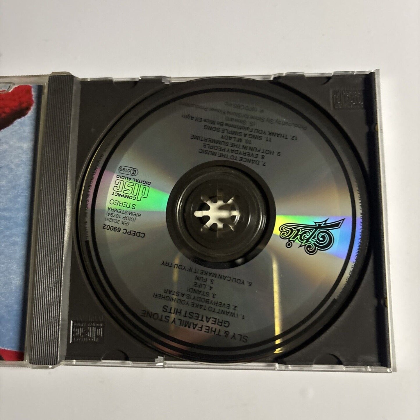 Sly & The Family Stone – Greatest Hits (CD, 1987) CDEPC 69002