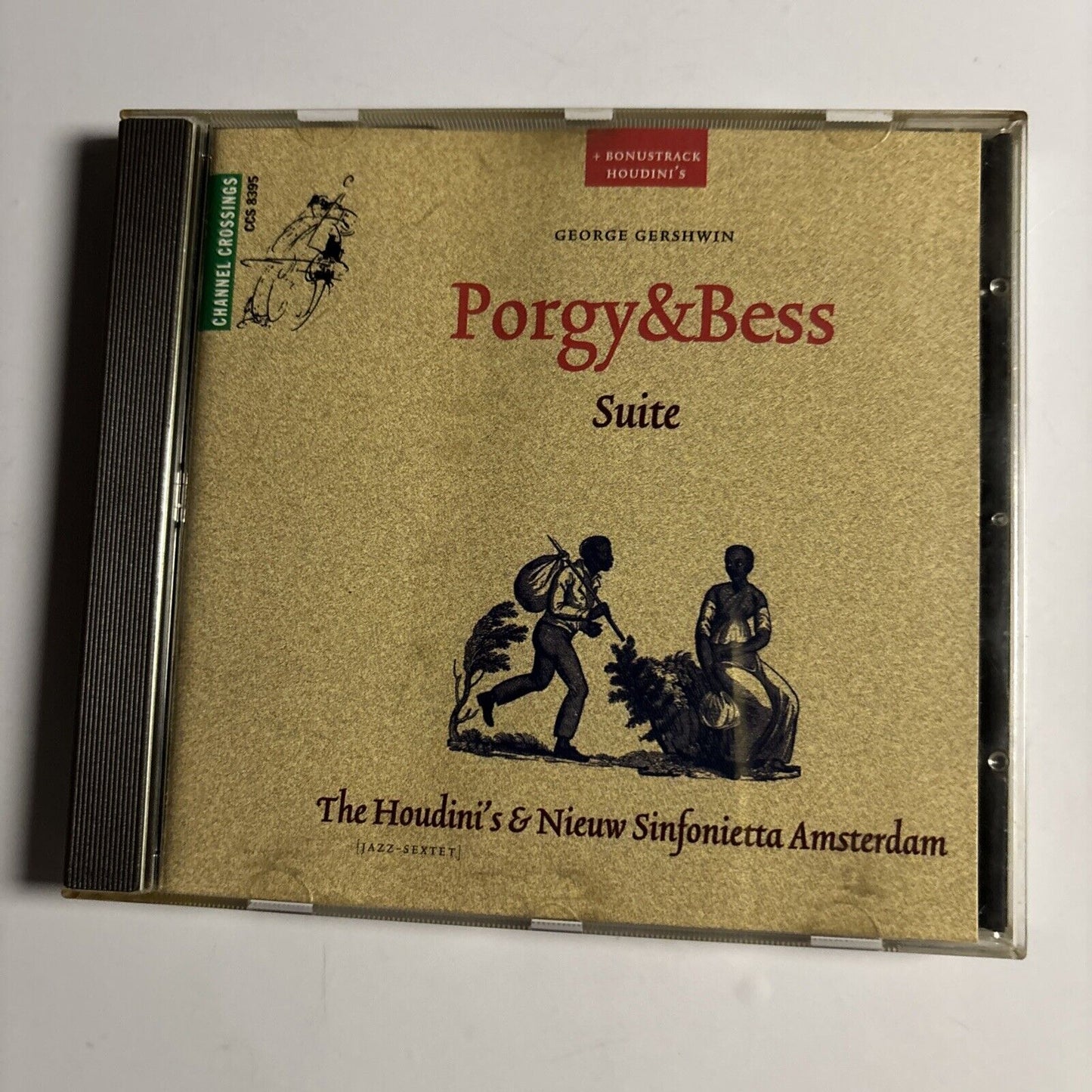 Gershwin: Porgy & Bess Suite / Houdini's, Nieuw Sinfonietta (CD, 1995) ccs-8395
