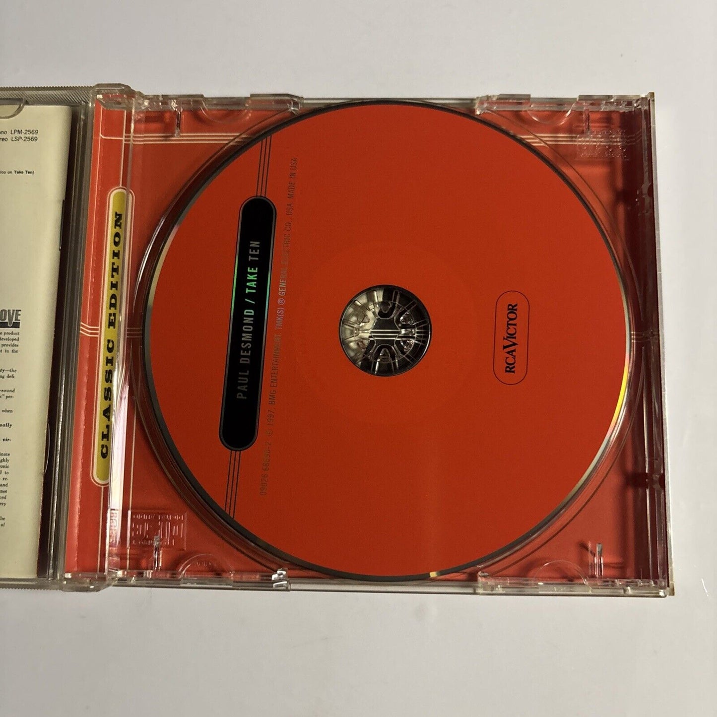 Paul Desmond – Take Ten (CD, 1963)