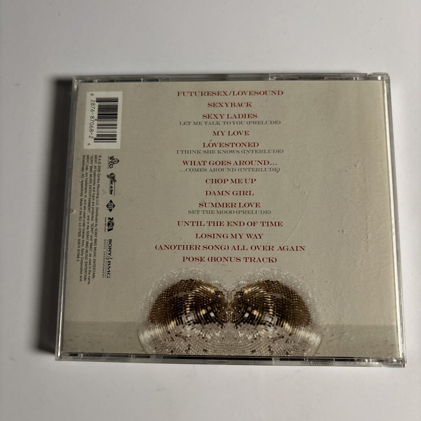 Justin Timberlake – FutureSex/LoveSounds  (CD, 2006)