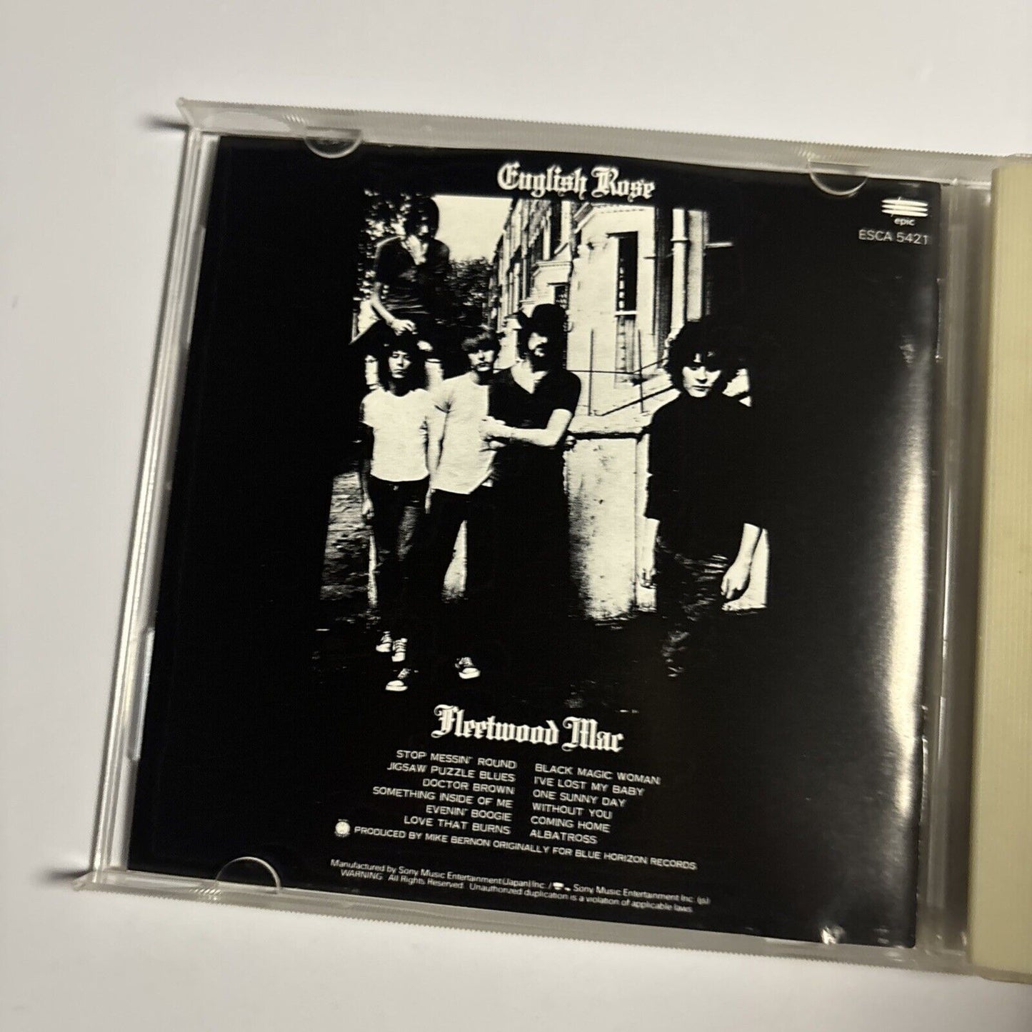 Fleetwood Mac – English Rose (CD, 1991) esca-5421 Japan