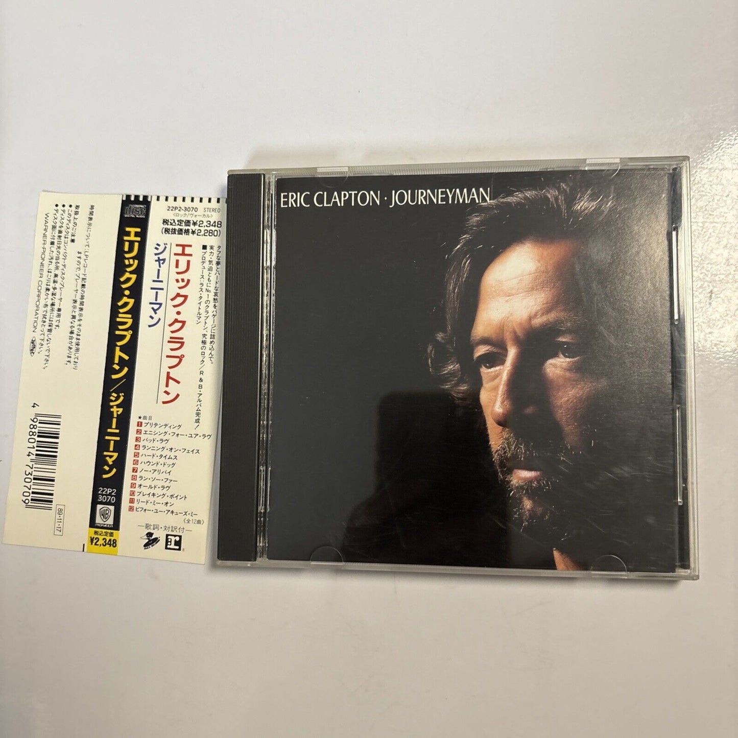 Eric Clapton – Journeyman (CD, 1989) 22p2-3070 Japan obi