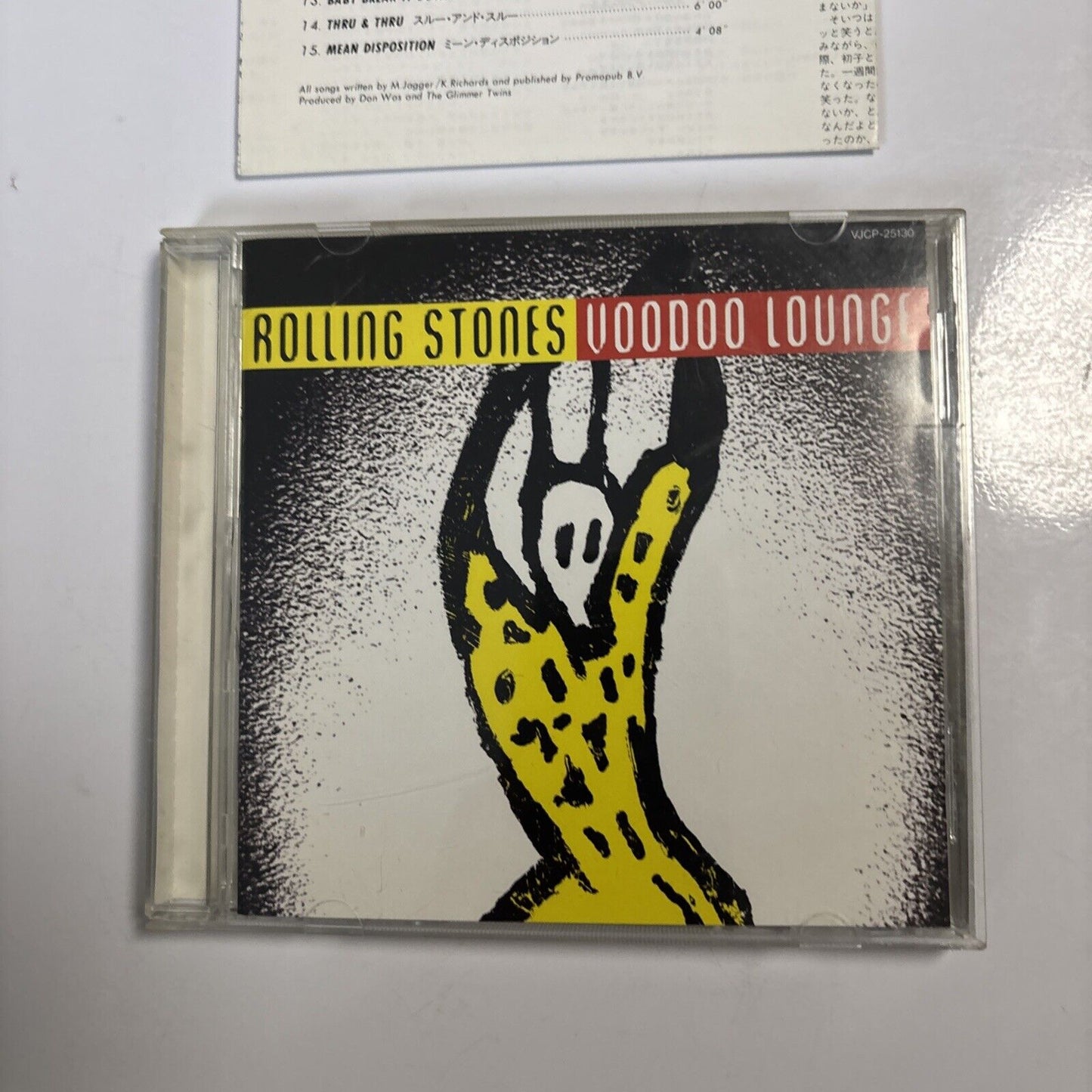 The Rolling Stones – Voodoo Lounge (CD, 1994) vjcp-25130 Japan