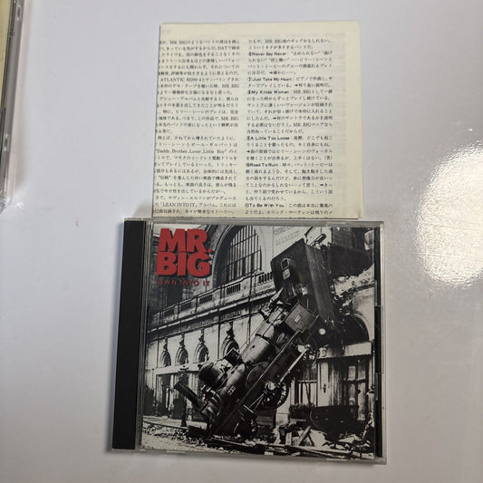 Mr. Big – Lean Into It (CD, 1993) amcy-236 Japan
