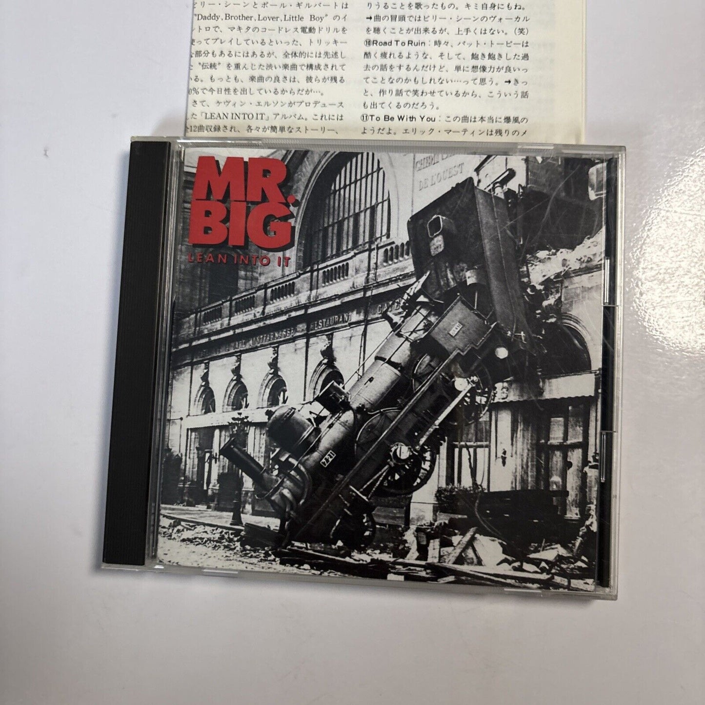 Mr. Big – Lean Into It (CD, 1993) amcy-236 Japan