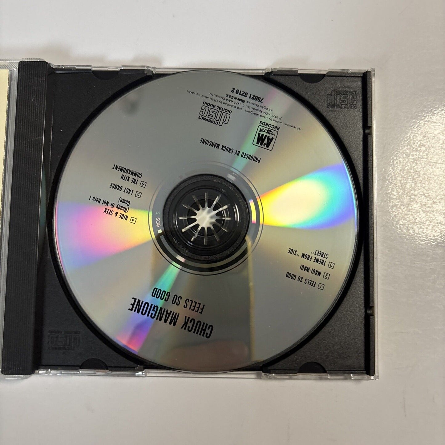 Chuck Mangione – Feels So Good (CD, 1989) CD 3219