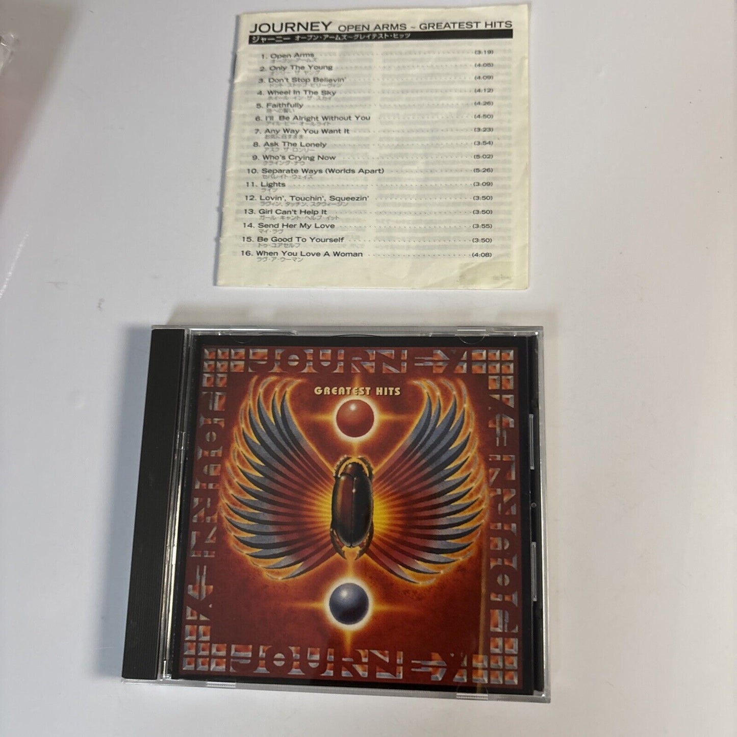 Journey – Greatest Hits (CD, 2004) mhcp-287 Japan