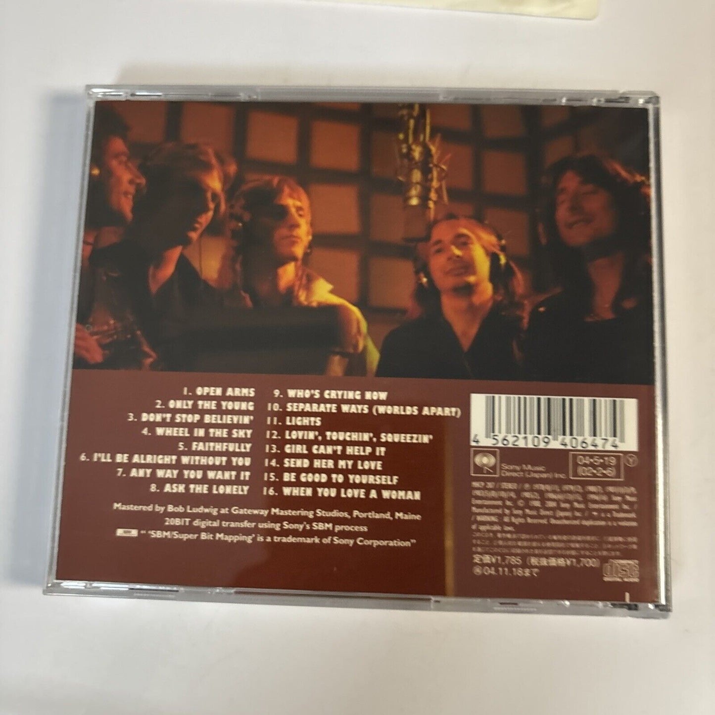 Journey – Greatest Hits (CD, 2004) mhcp-287 Japan