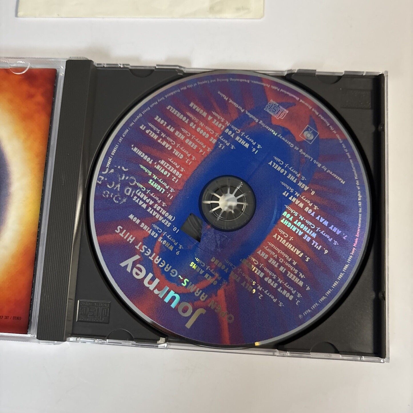 Journey – Greatest Hits (CD, 2004) mhcp-287 Japan