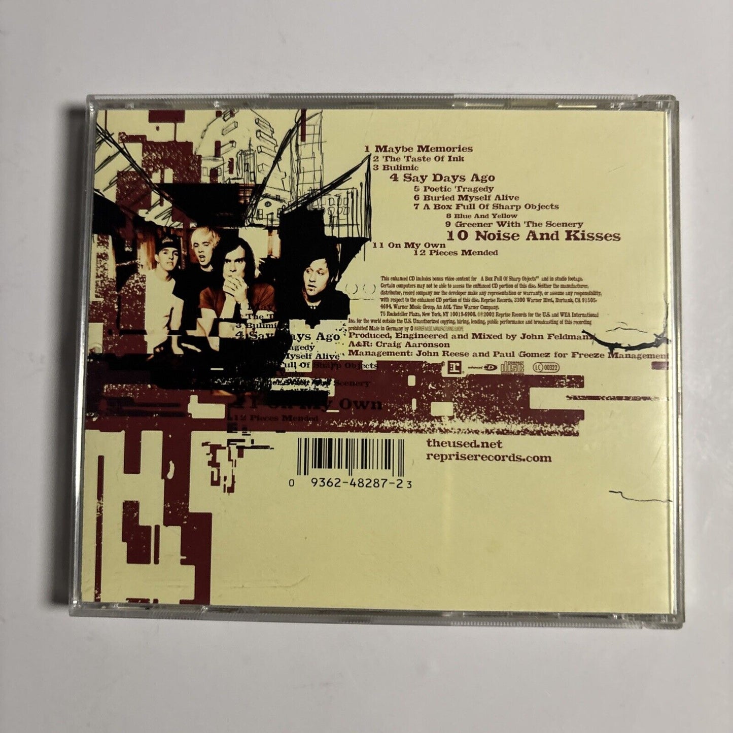 The Used – The Used (CD, HDCD, 1991)