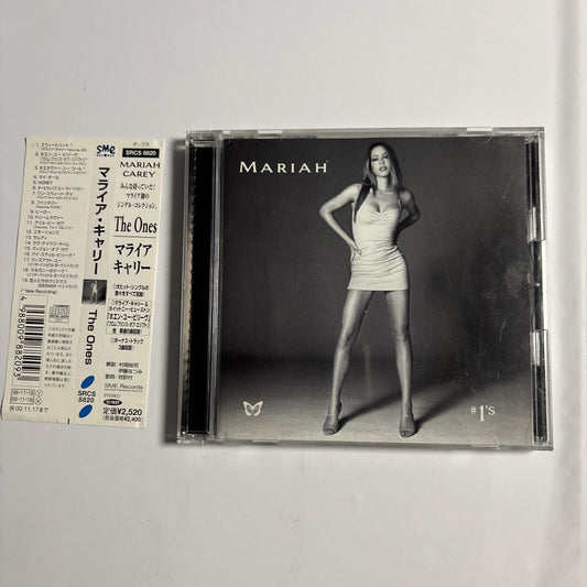 Mariah Carey – #1's (CD, 1998) srcs-8820 Japan obi