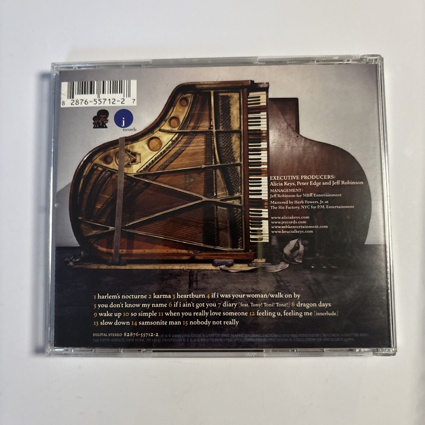 Alicia Keys – The Diary Of Alicia Keys  (CD, 2003)