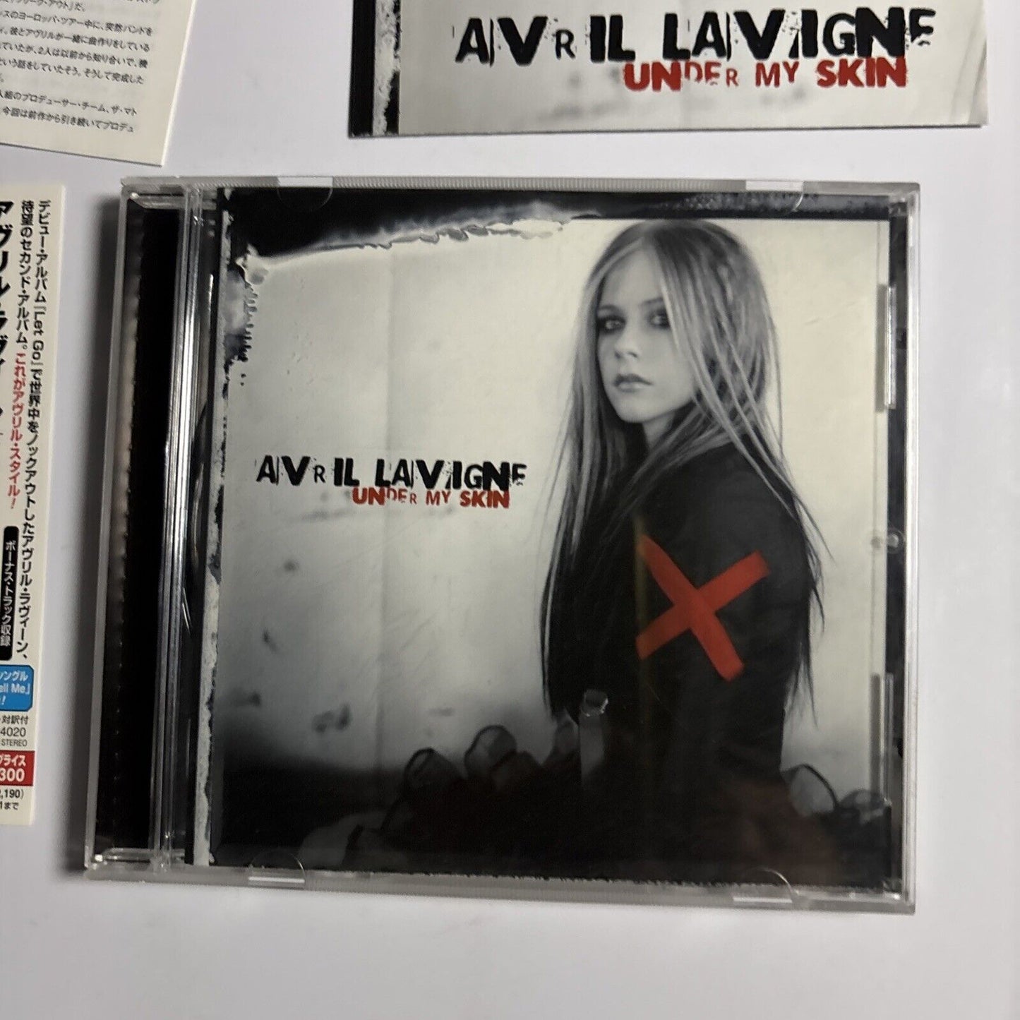 Avril Lavigne – Under My Skin (CD, 2004) bvca-24020 Japan Bonus Track, obi