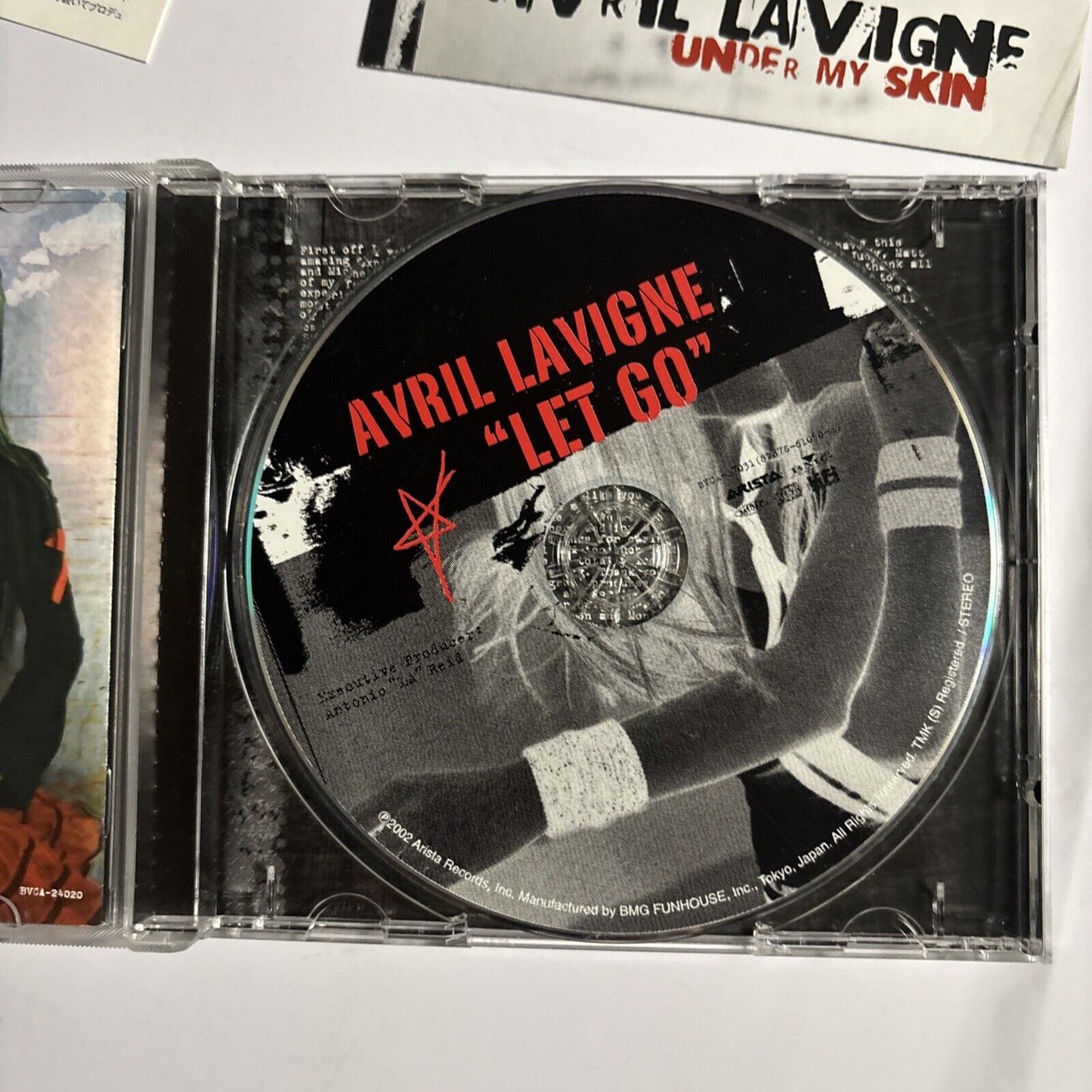Avril Lavigne – Under My Skin (CD, 2004) bvca-24020 Japan Bonus Track, obi