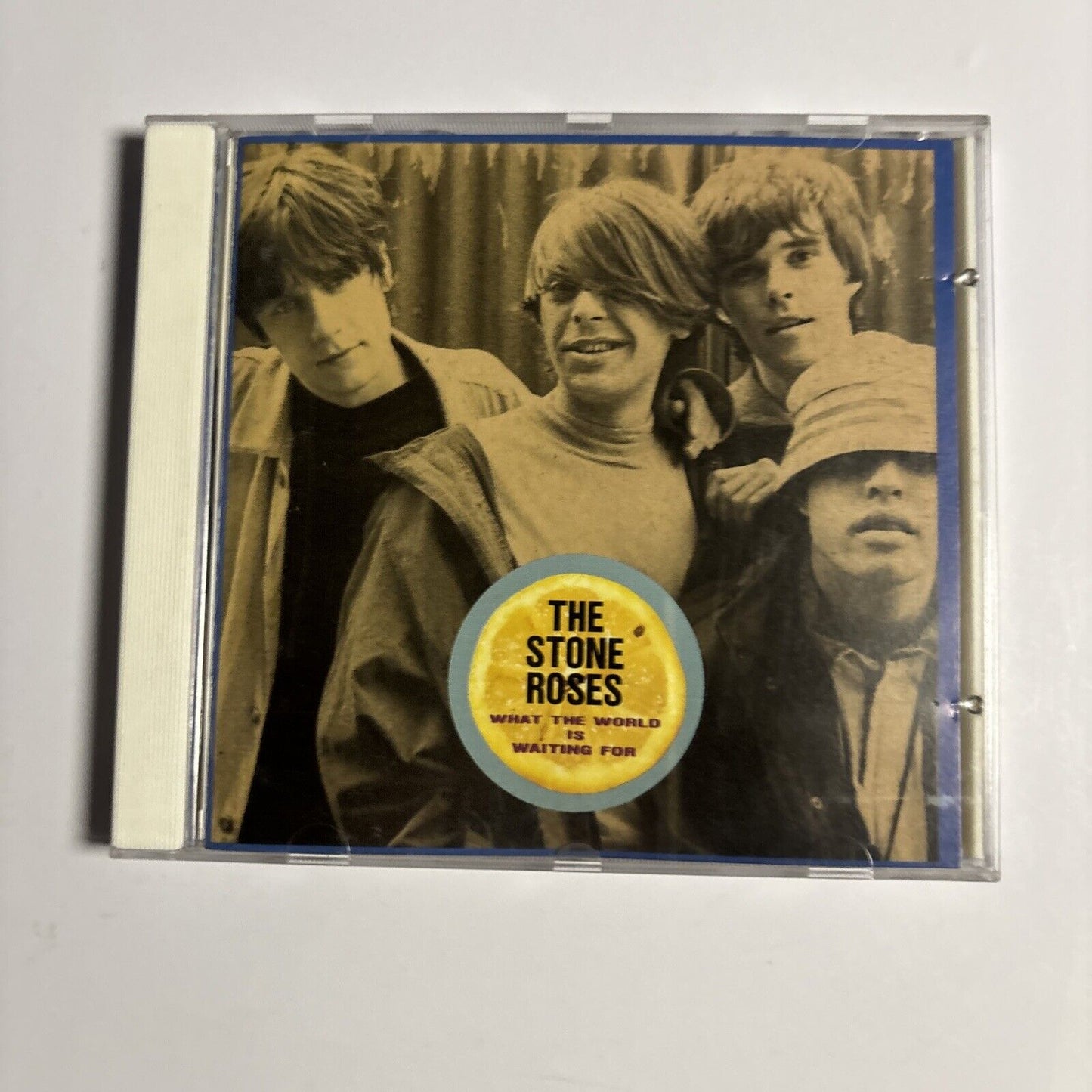 The Stone Roses – What The World Is Waiting For (CD, 1989) 18b2-103 Japan