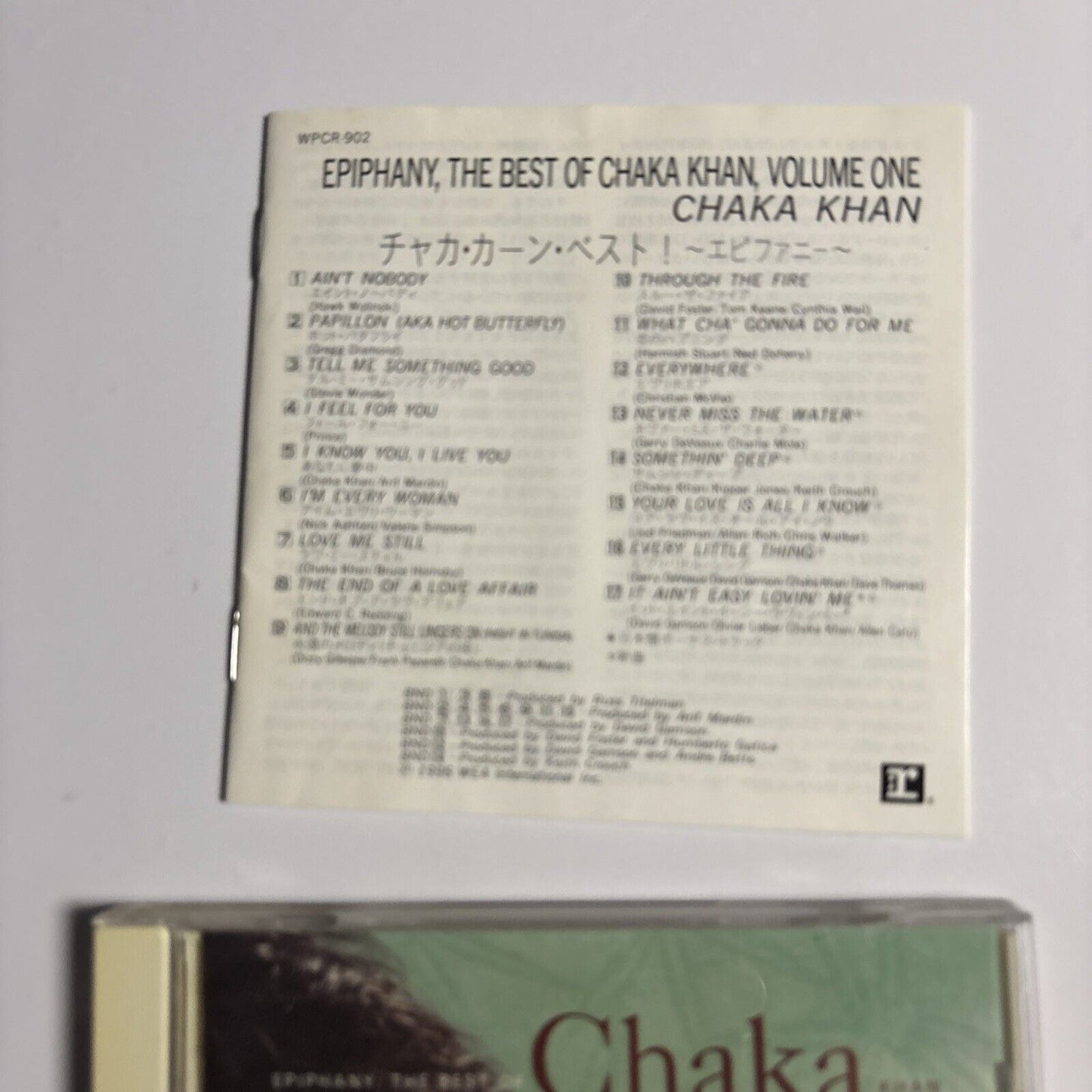Chaka Khan – Epiphany: The Best Of Chaka Khan Volume One (CD, HDCD, 1996) Japan