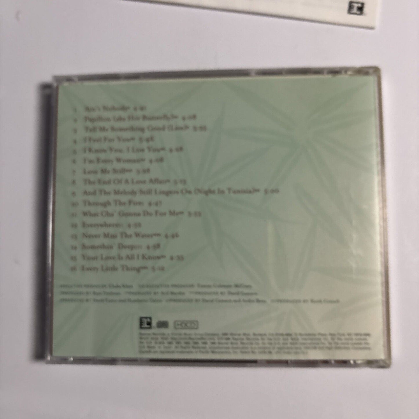 Chaka Khan – Epiphany: The Best Of Chaka Khan Volume One (CD, HDCD, 1996) Japan