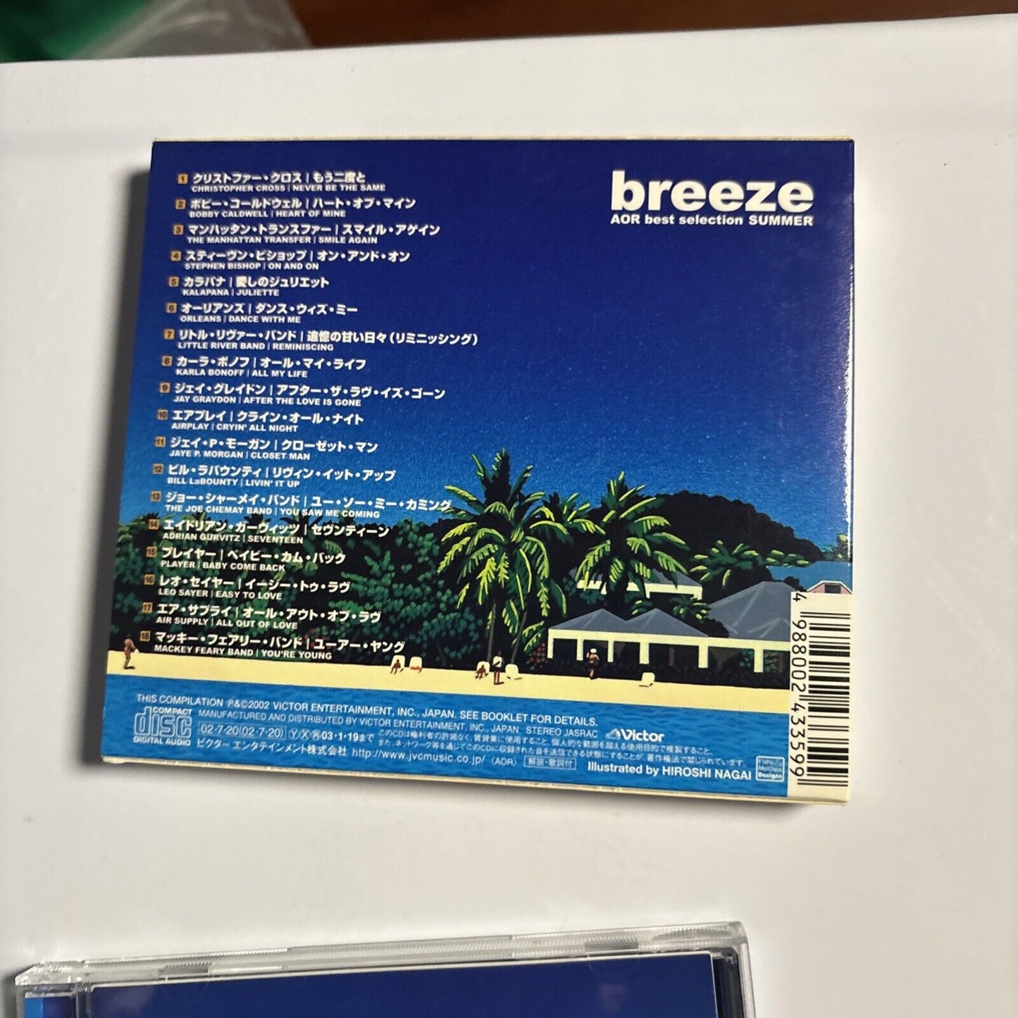 Breeze - AOR Best Selection Summer (CD, 2002) vicp-61910 Japan