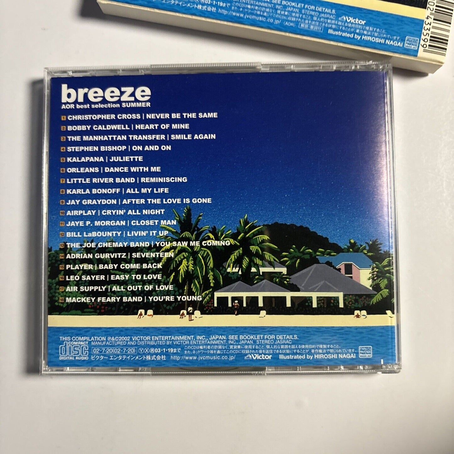 Breeze - AOR Best Selection Summer (CD, 2002) vicp-61910 Japan