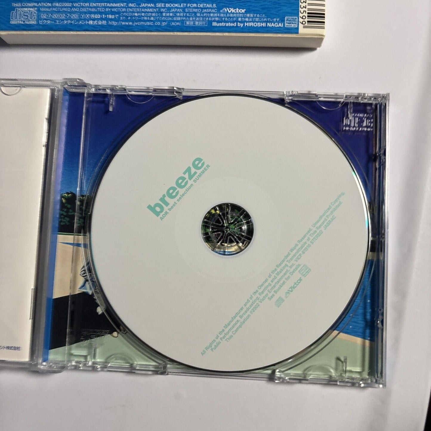 Breeze - AOR Best Selection Summer (CD, 2002) vicp-61910 Japan