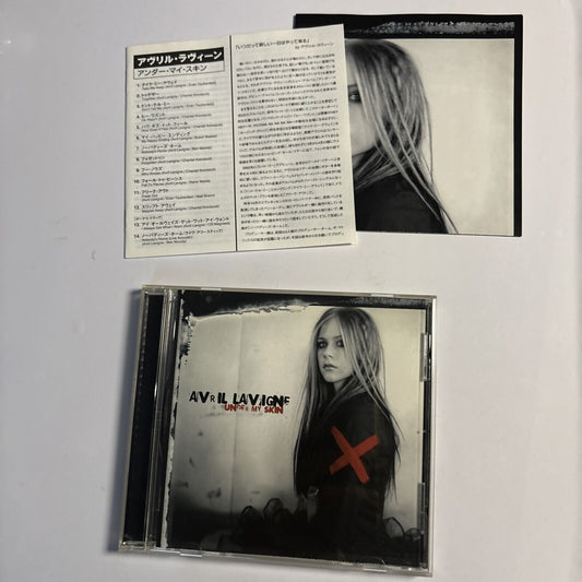 Avril Lavigne – Under My Skin (CD, 2004) bvca-24020 Japan Bonus Track