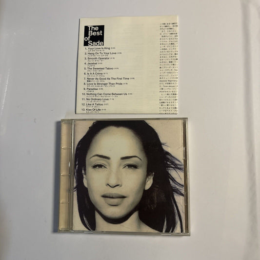 Sade – The Best Of Sade (CD, 1994) esca-6100 Japan