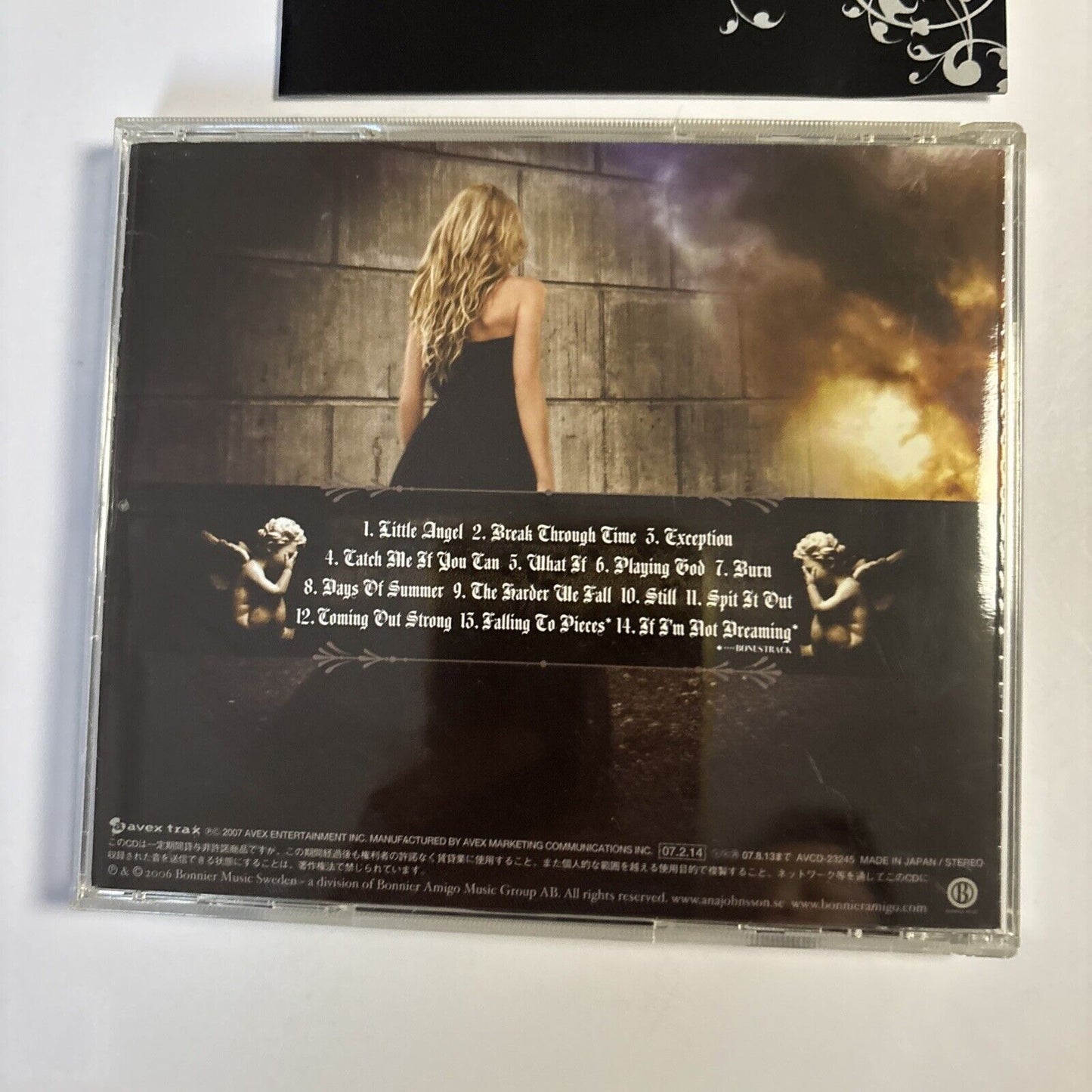 Ana Johnsson – Little Angel (CD, 2007) avcd-23245 Japan